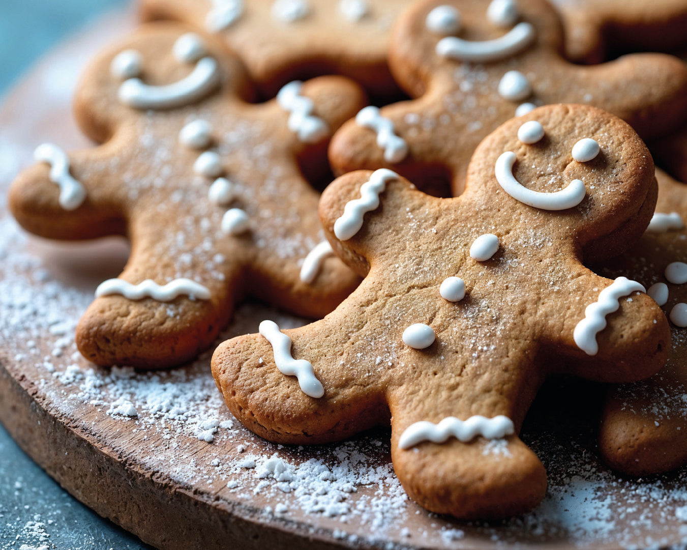 Galletas navideñas de Jengibre en Horno Freidora