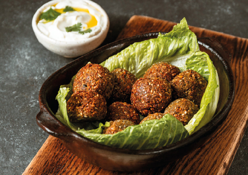 Falafel en freidora de aire