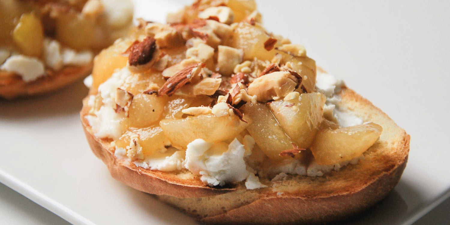 Peras Caramelizadas en Freidora de Aire