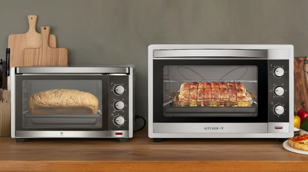 Horno eléctrico 45L vs 60L: ¿Cuál necesitas en tu cocina?