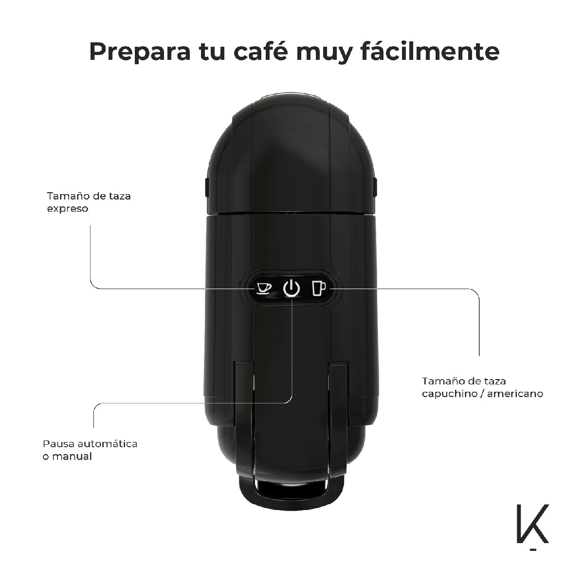 Cafetera Arezzo 4 en 1