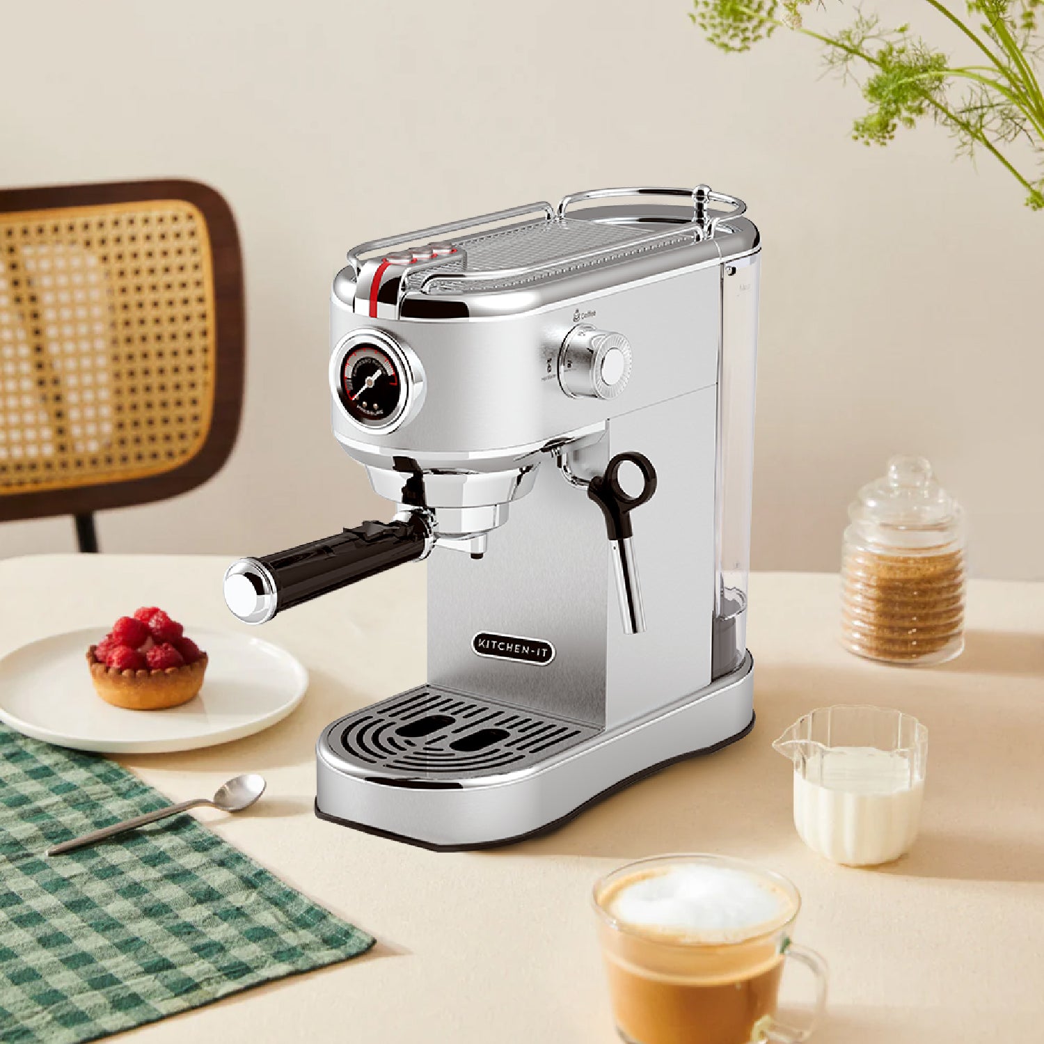 Cafetera Espresso Bari 5 en 1