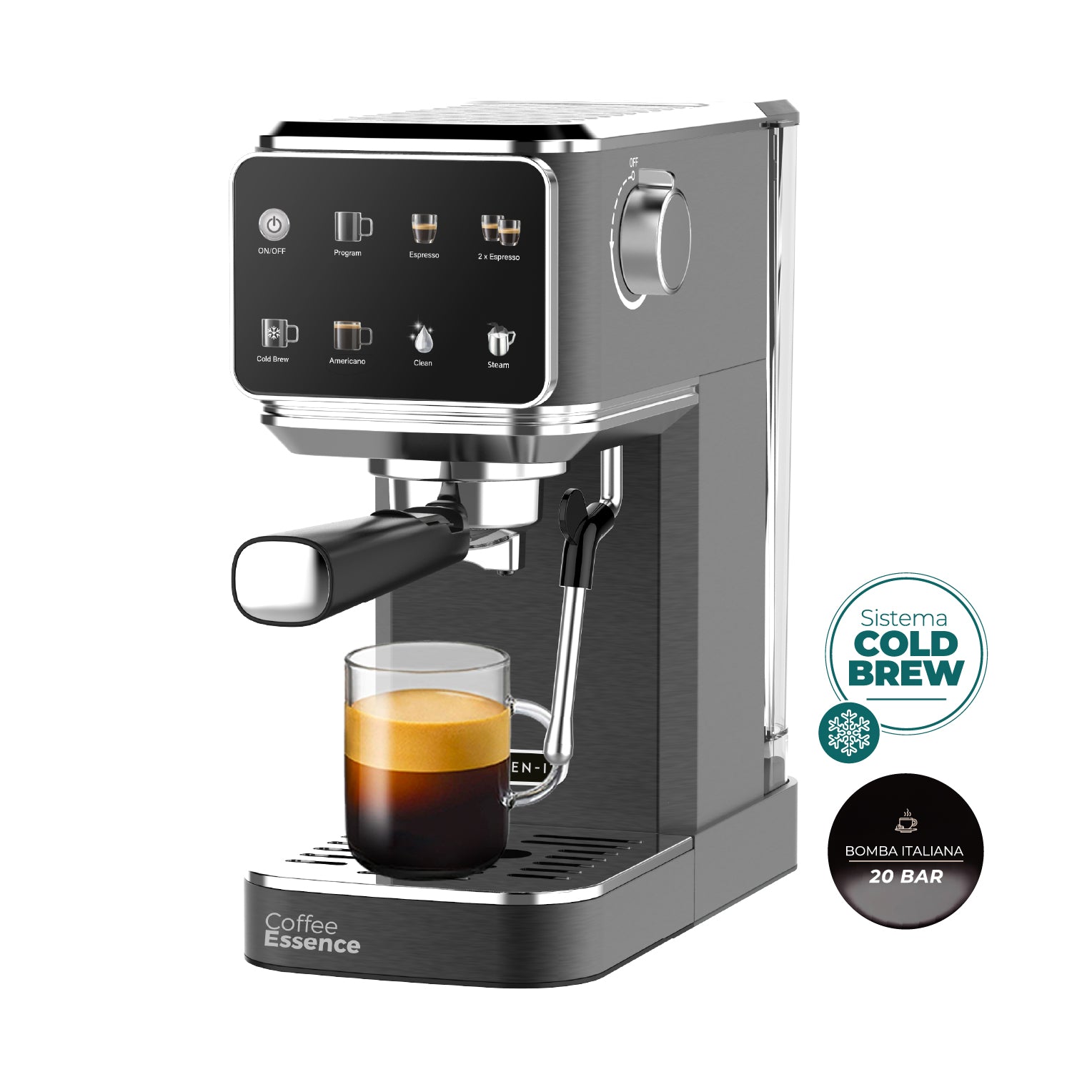 Cafetera Espresso Slim Shot 7 en 1
