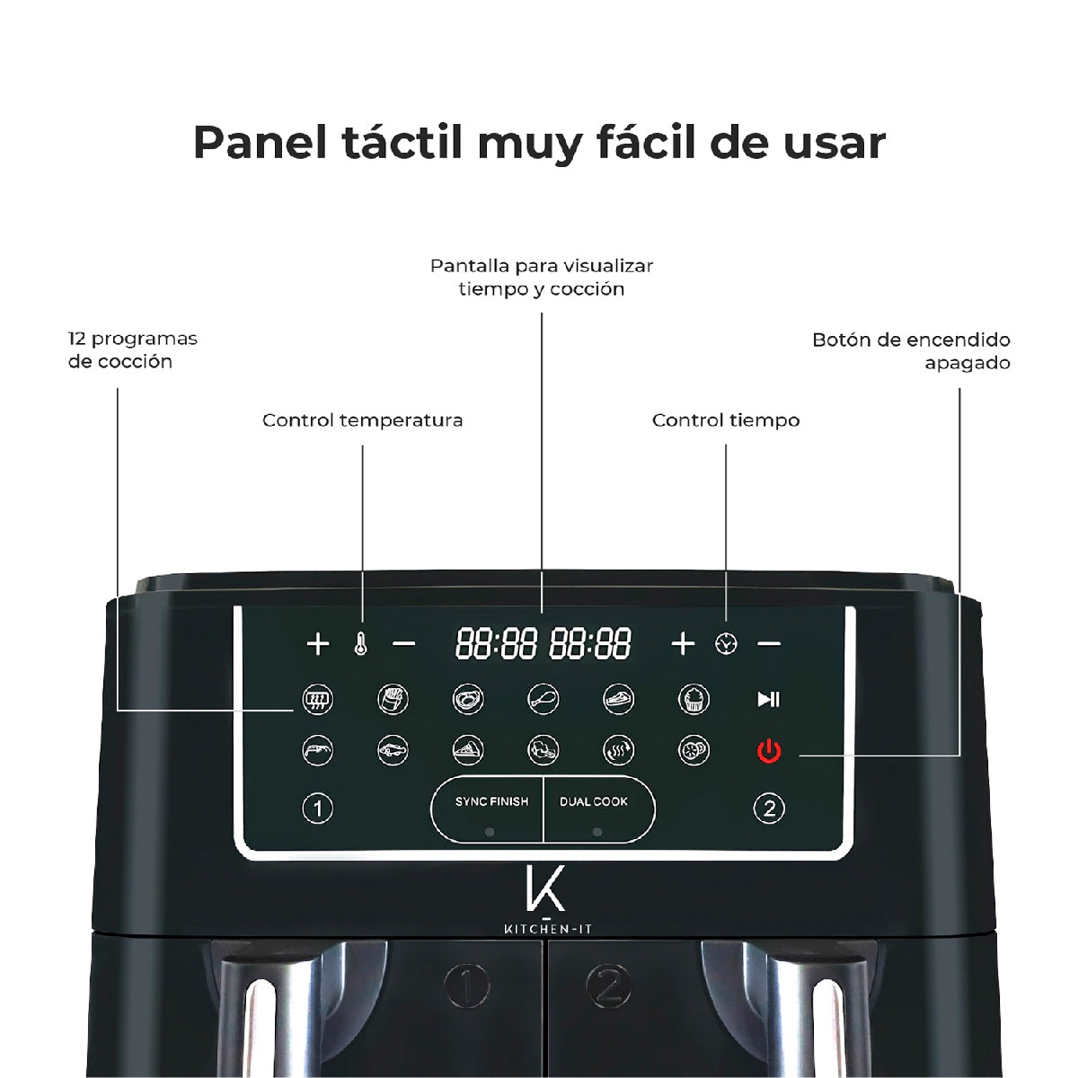 Freidora de Aire Dual Edition 9L