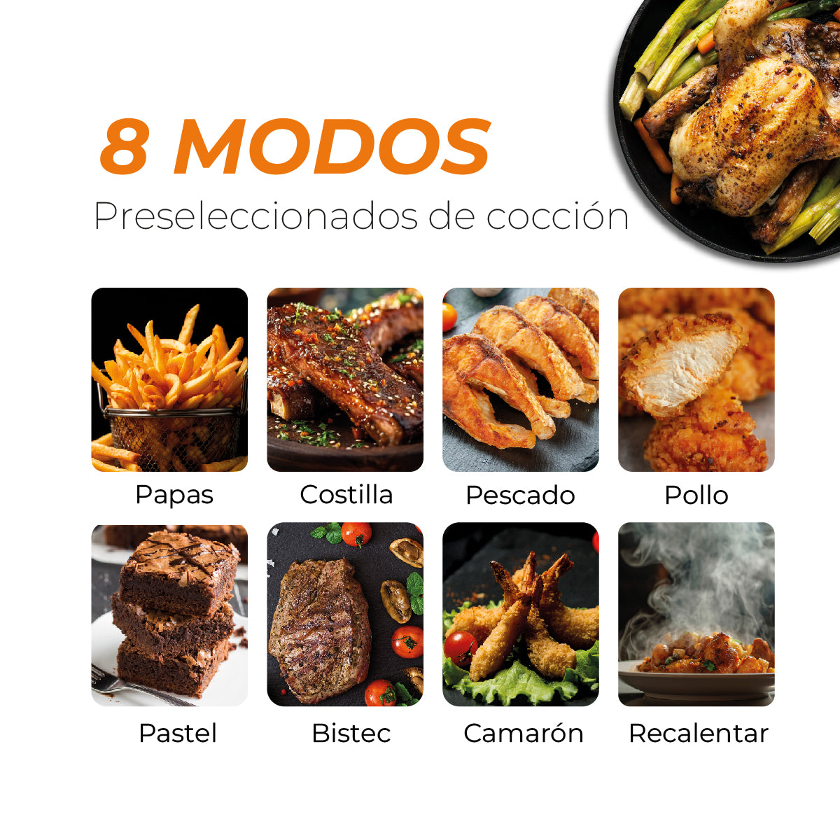 Freidora de aire Luxe Edition 8L