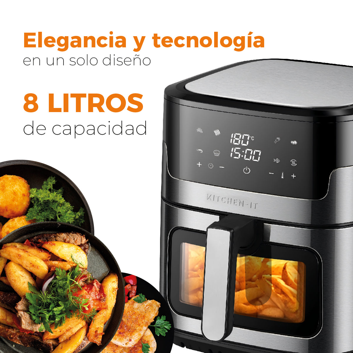 Freidora de aire Luxe Edition 8L