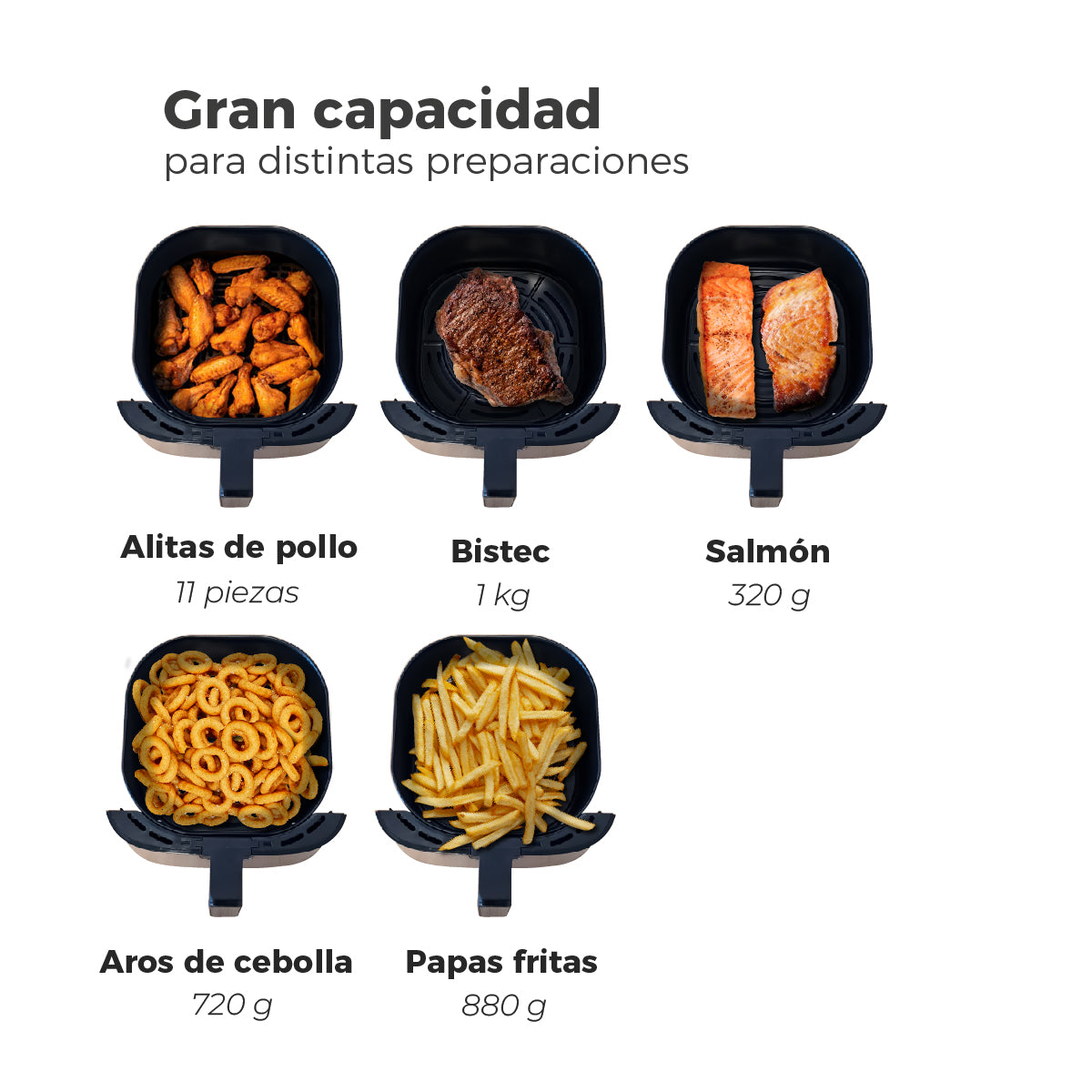 Freidora de Aire 4L Chef Edition