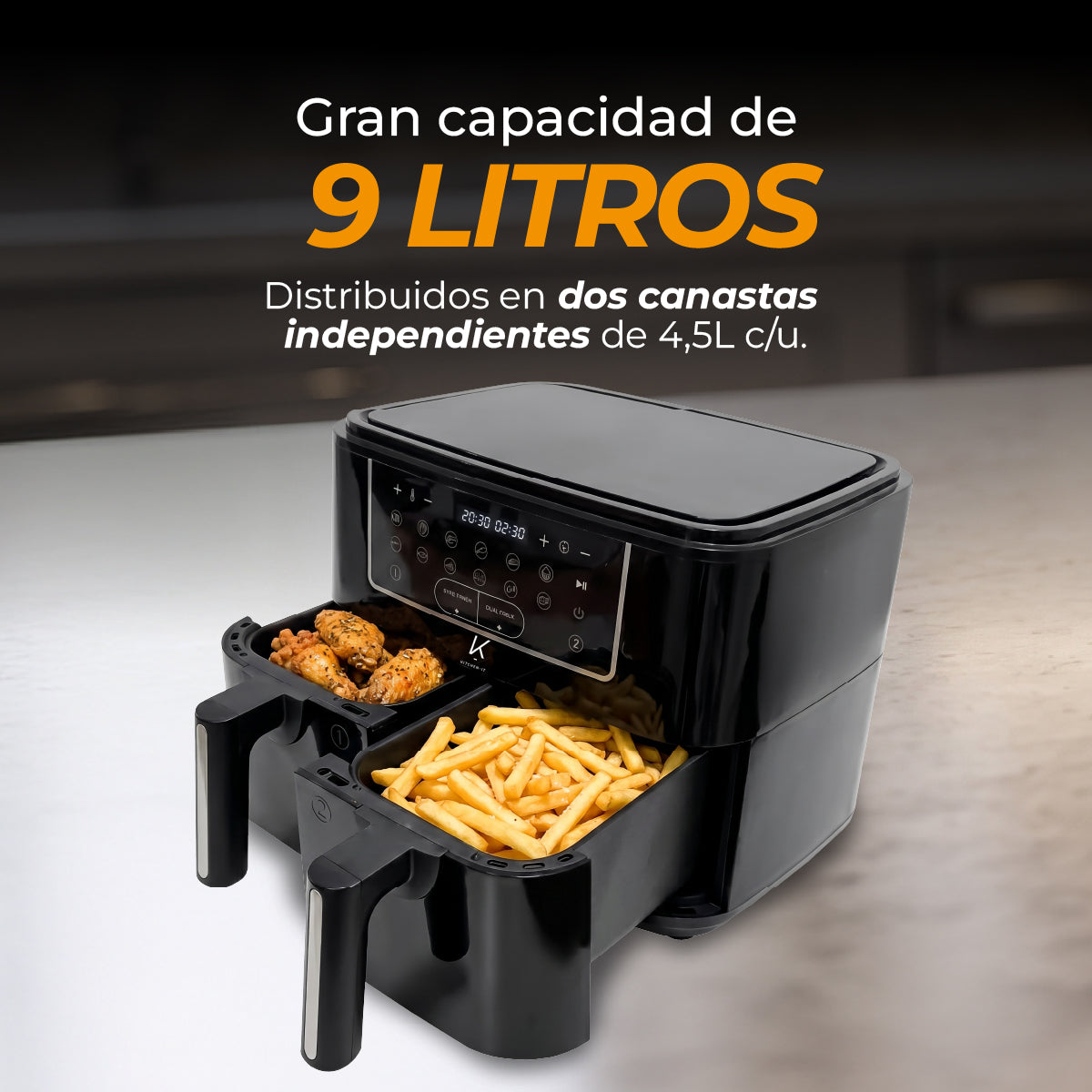 Freidora de Aire Dual Edition 9L