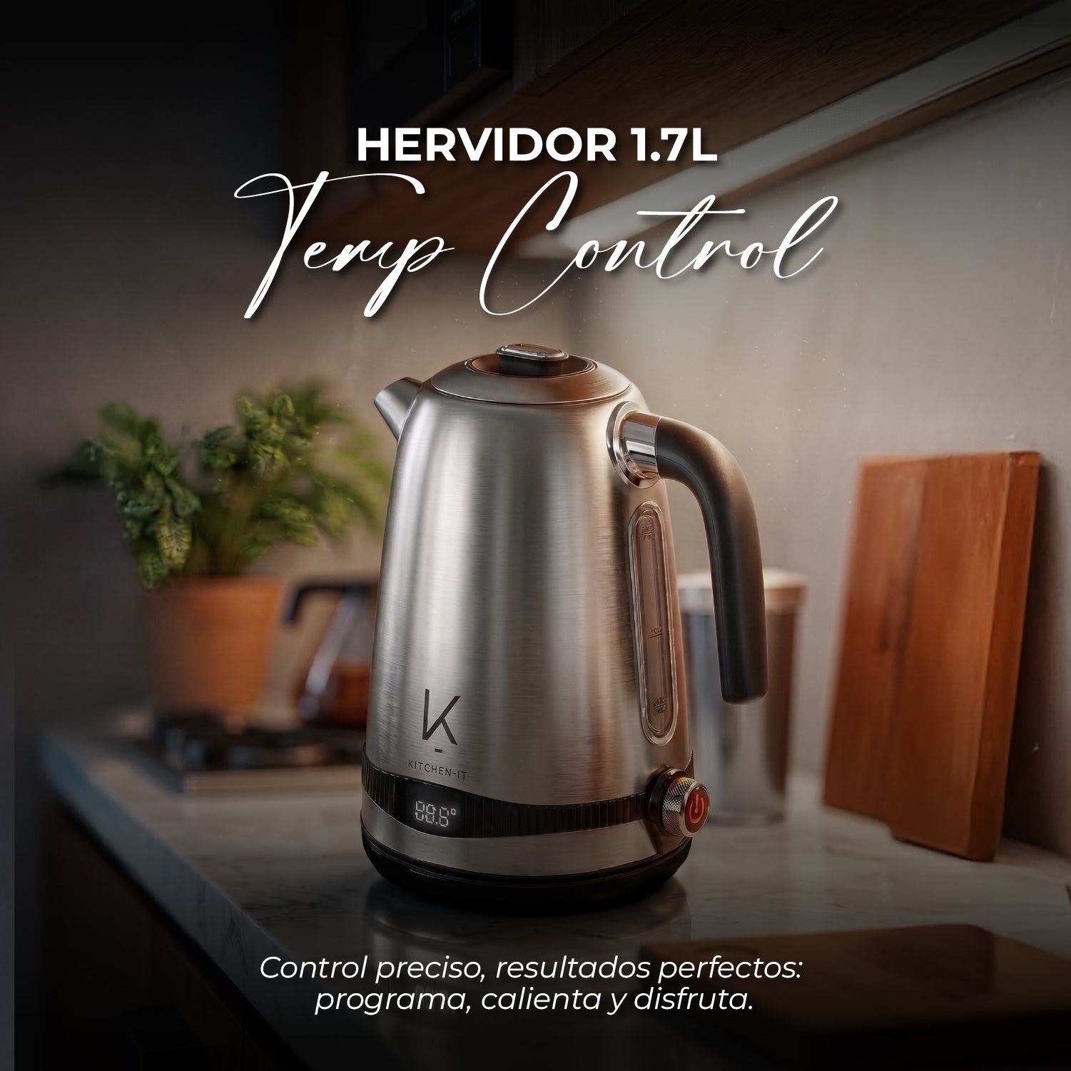 Hervidor 1.7L Temp Control
