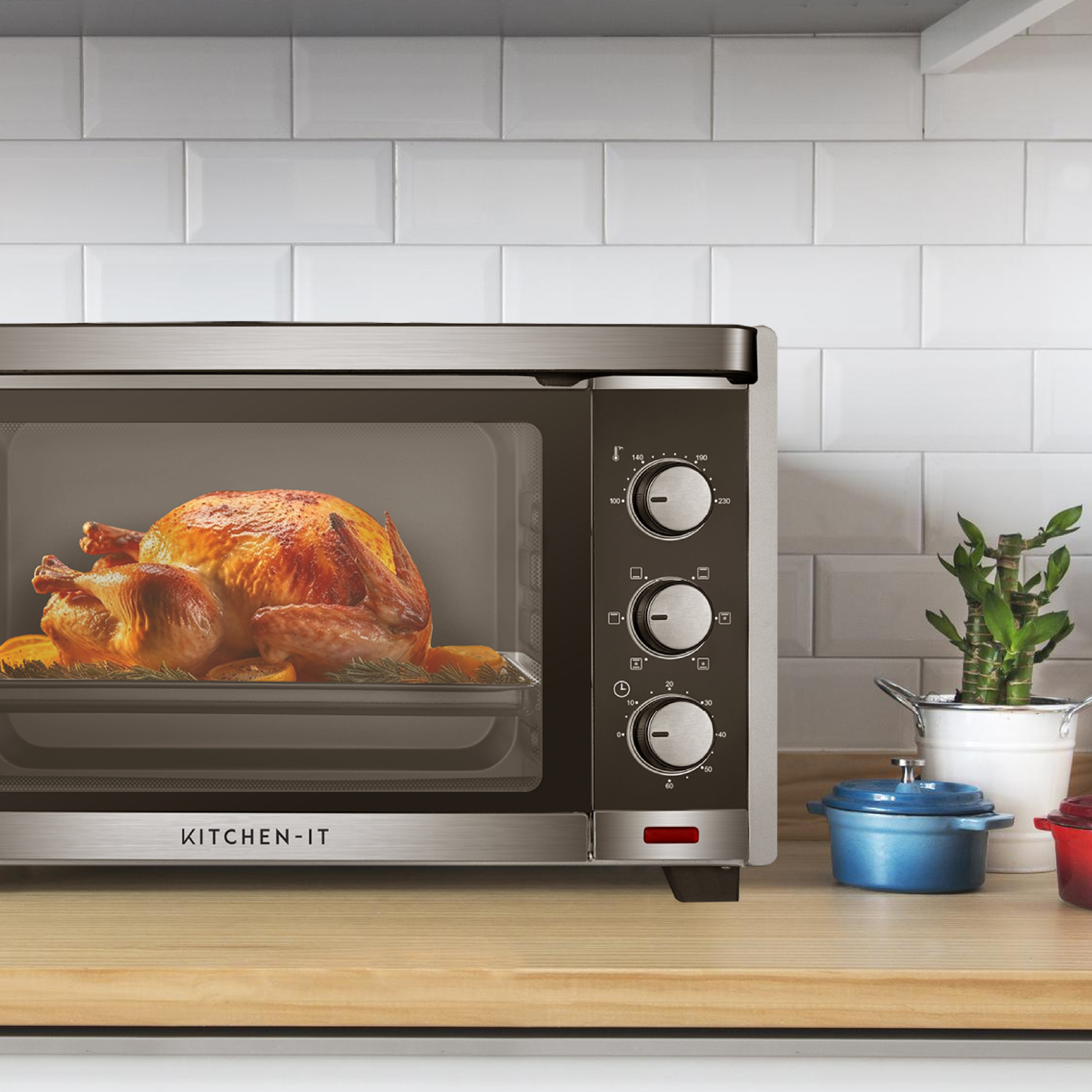 Horno Eléctrico 45L Silver Series