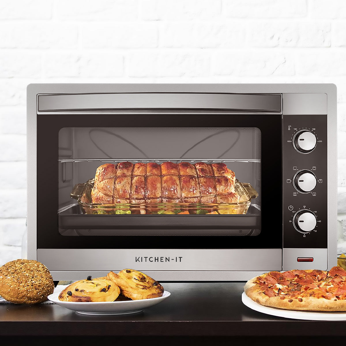 Horno Eléctrico 60L Silver Series
