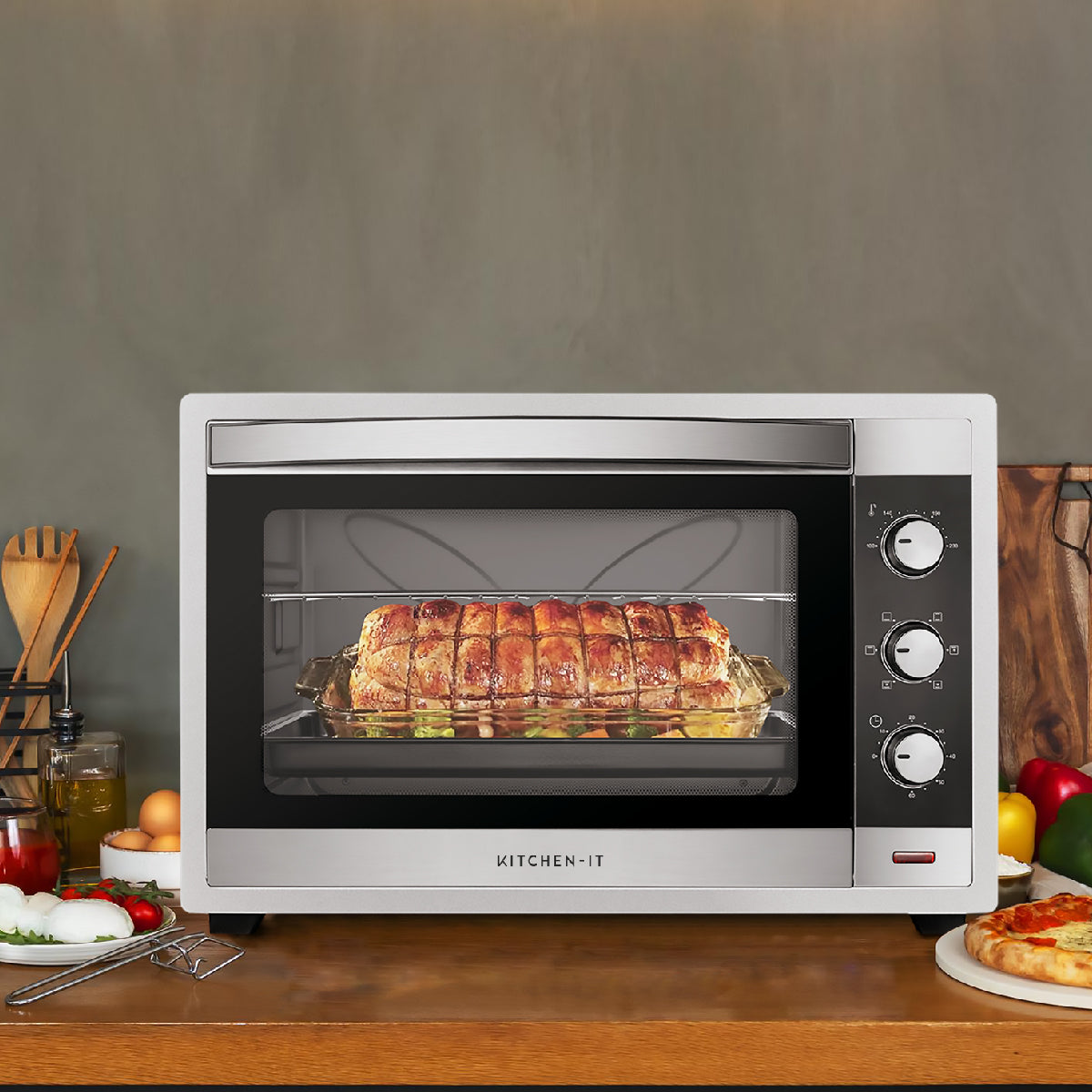 Horno Eléctrico 60L Silver Series