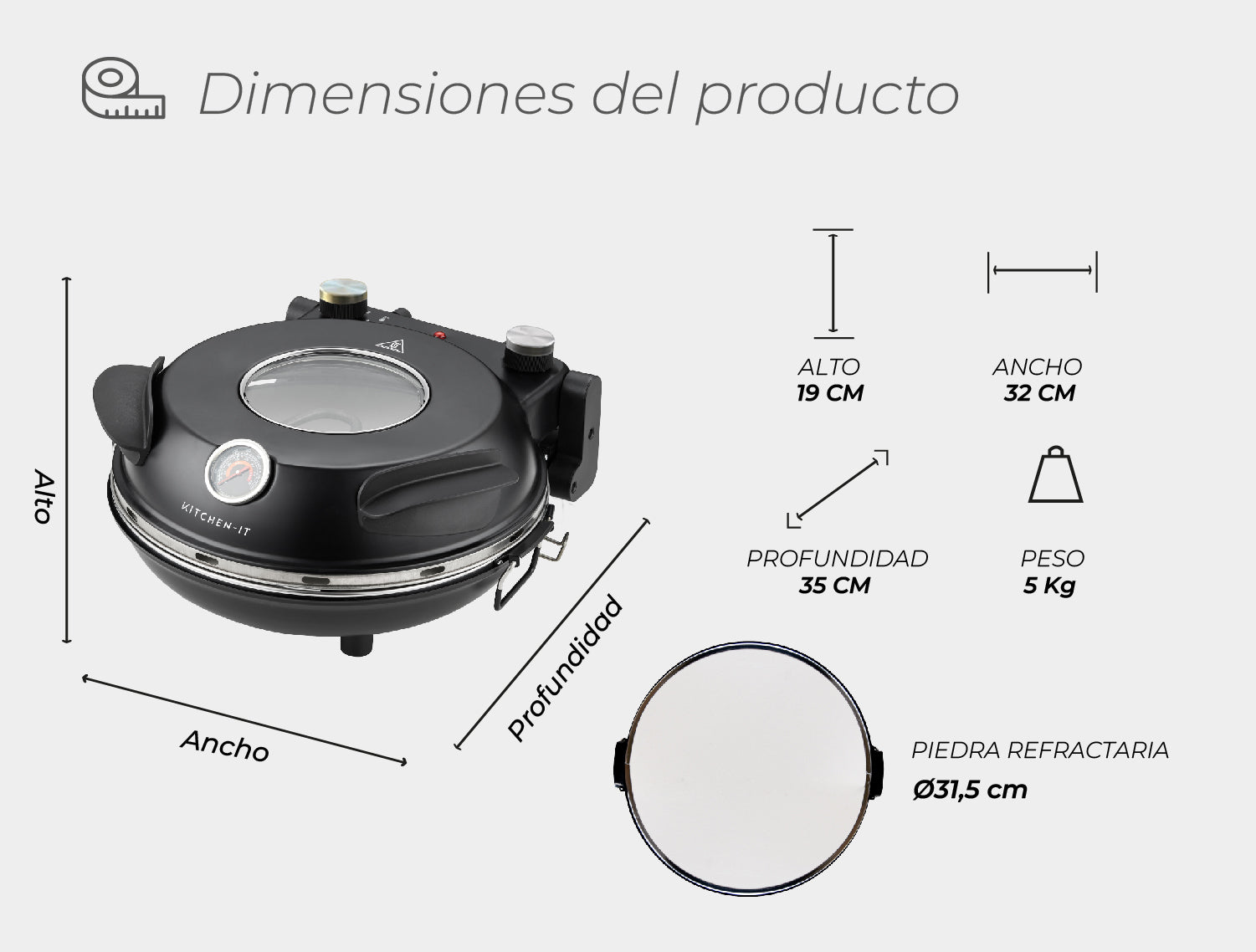 Medidas del producto