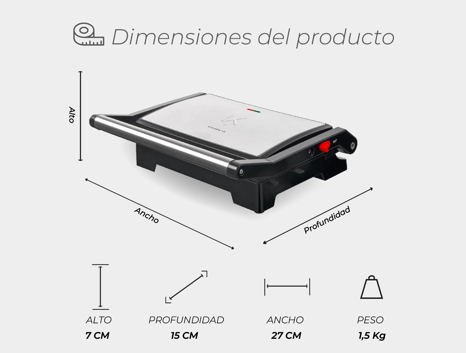 Medidas del producto