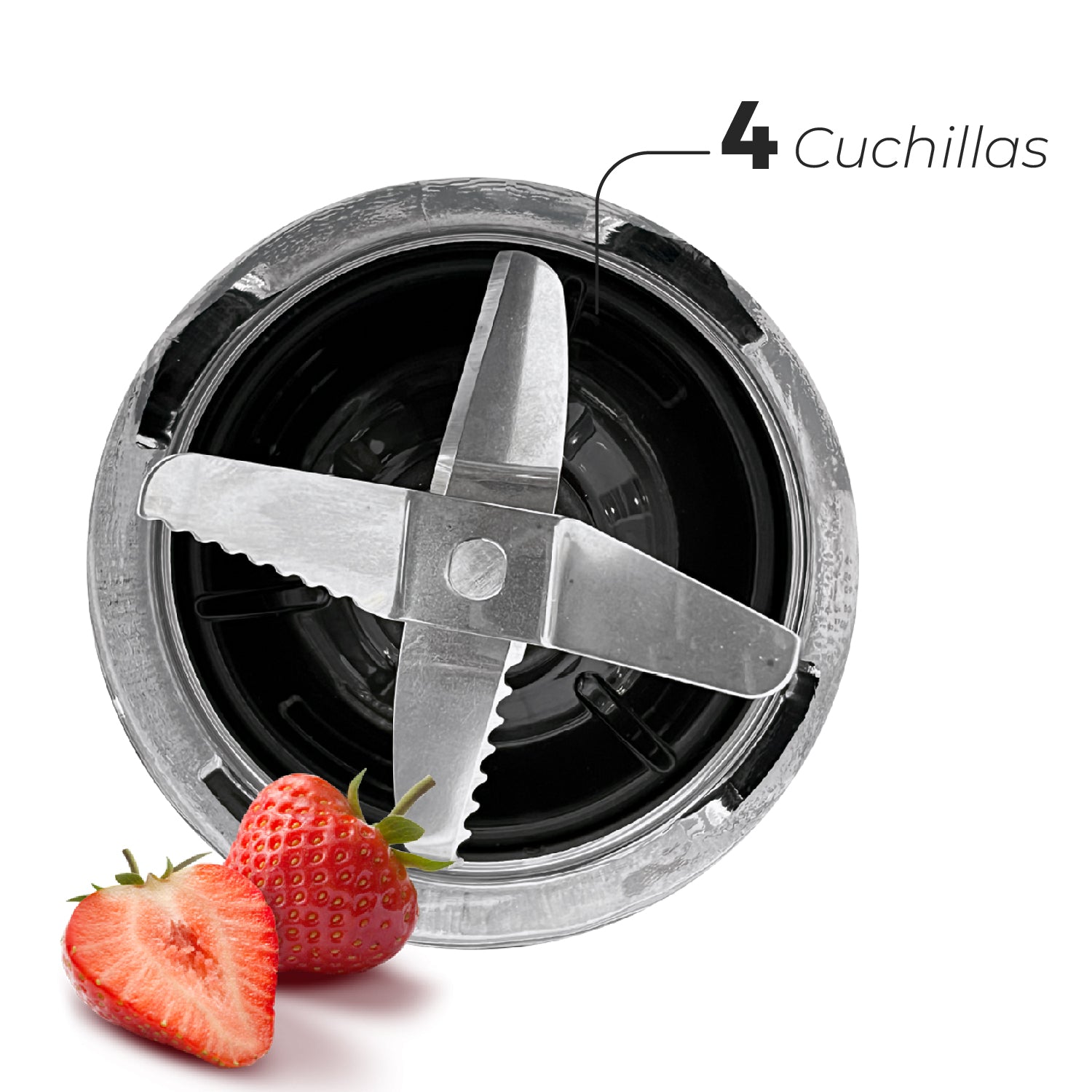 Licuadora 1200W 10 Velocidades Smart System