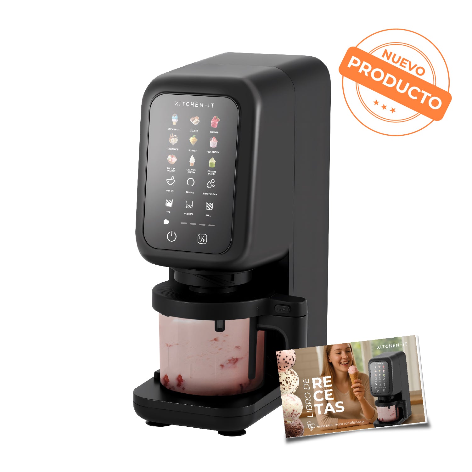 Máquina de Helados CreamLux Pro 12 en 1