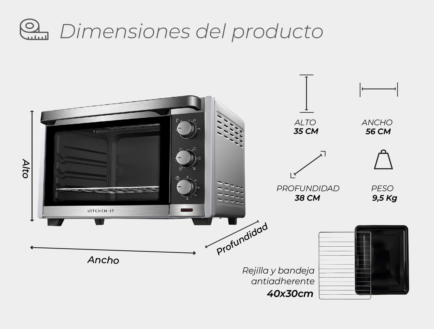 Medidas del producto