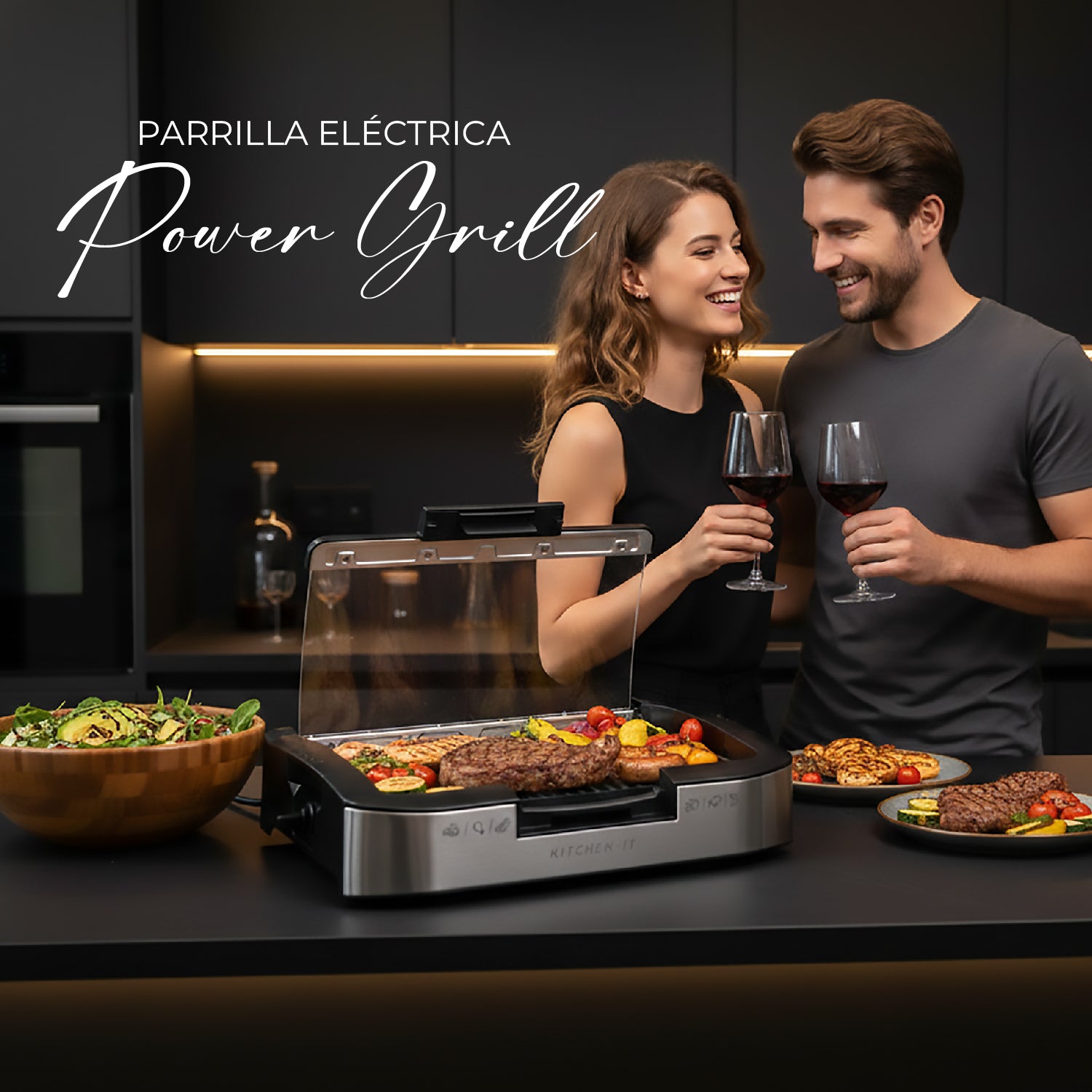 Parrilla Eléctrica Power Grill