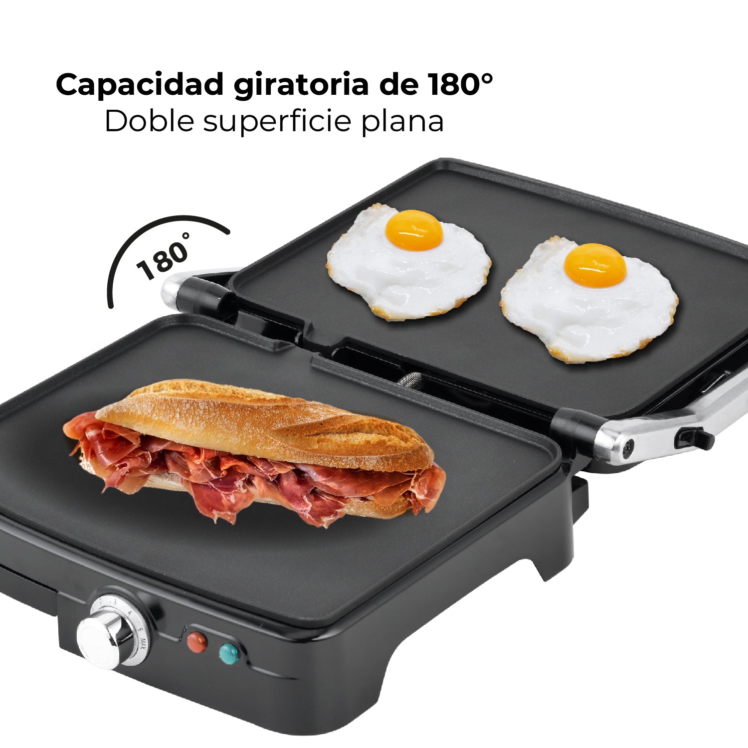 Plancha Panini Pro Max XL | Superficie Plana