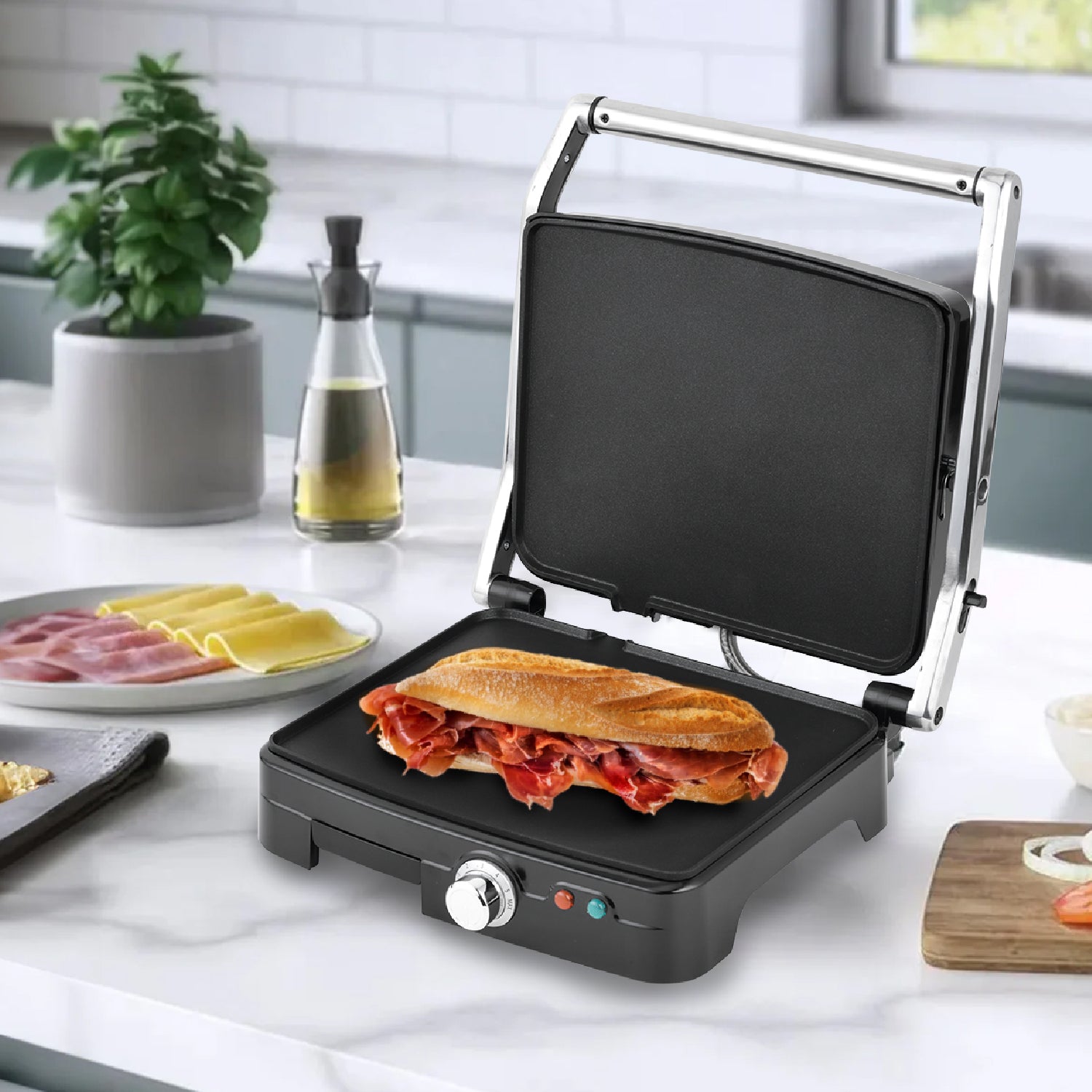 Plancha Panini Pro Max XL | Superficie Plana