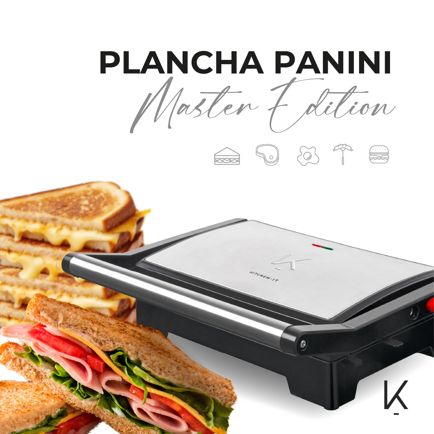 Plancha Panini Master Edition