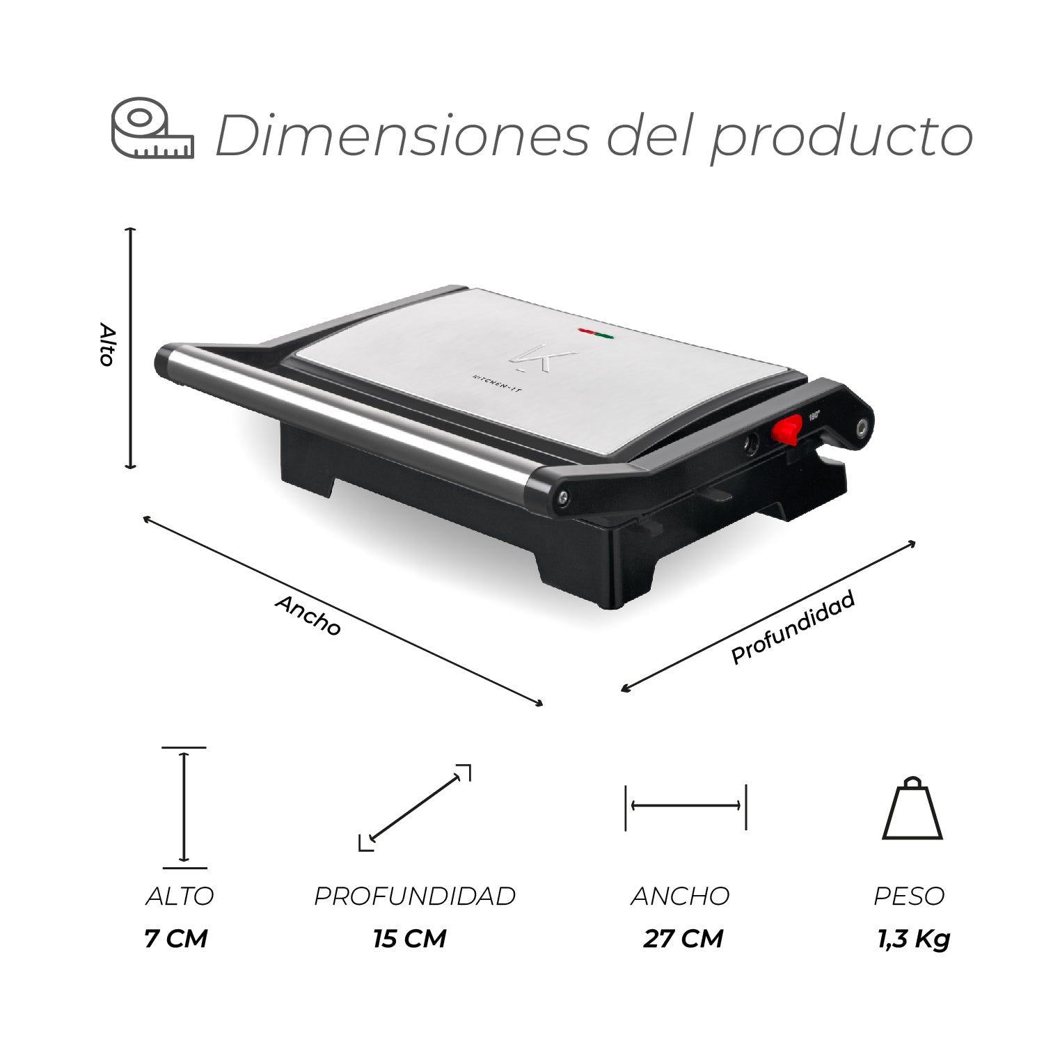 Plancha Panini Master Edition