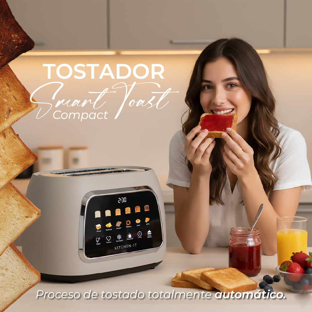Tostador Digital Smart Toast Compact - 100% Automático