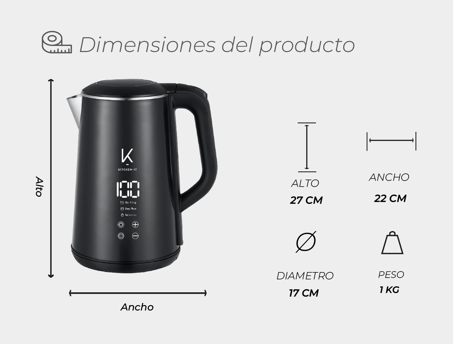 Medidas del producto