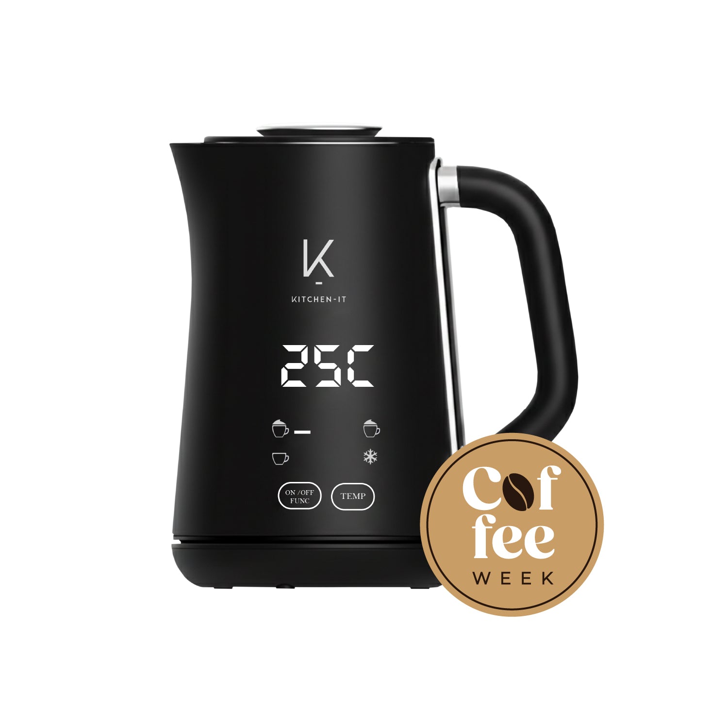 Espumador de Leche Eléctrico AeroTemp Pro 4 en 1