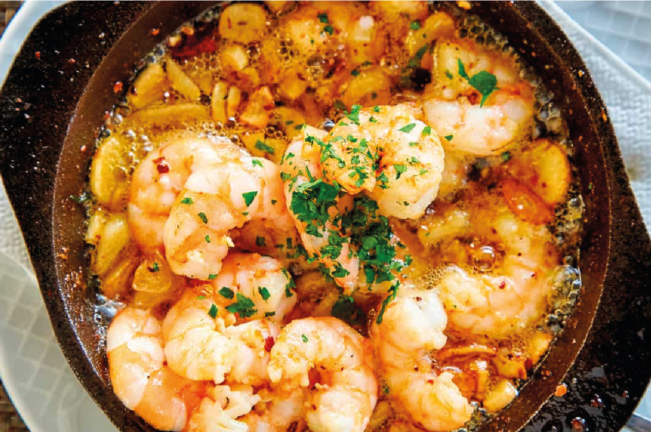 Camarones al Ajillo en Freidora de Aire Chef Edition 4L