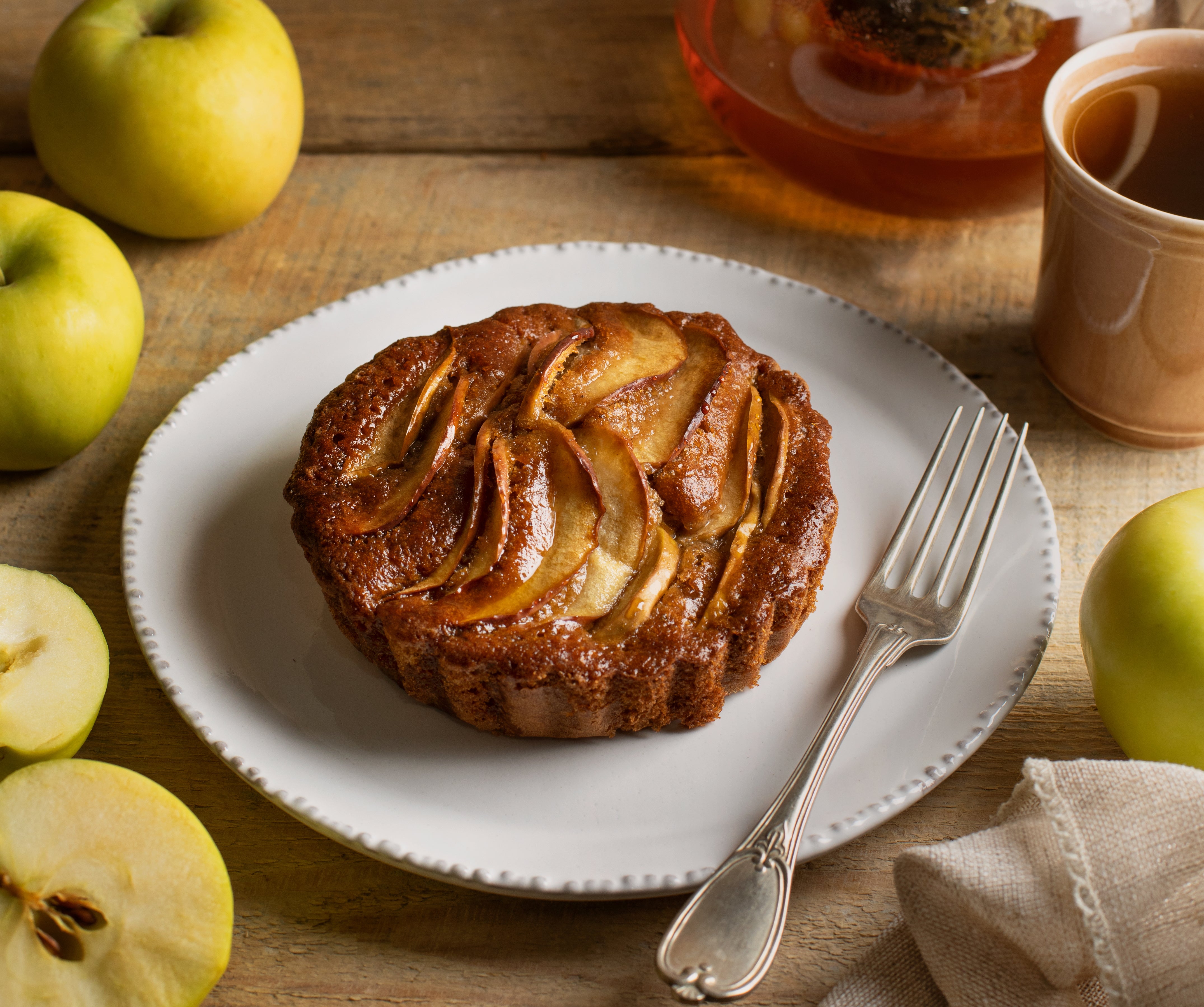 Kuchen de manzana en Freidora de Aire