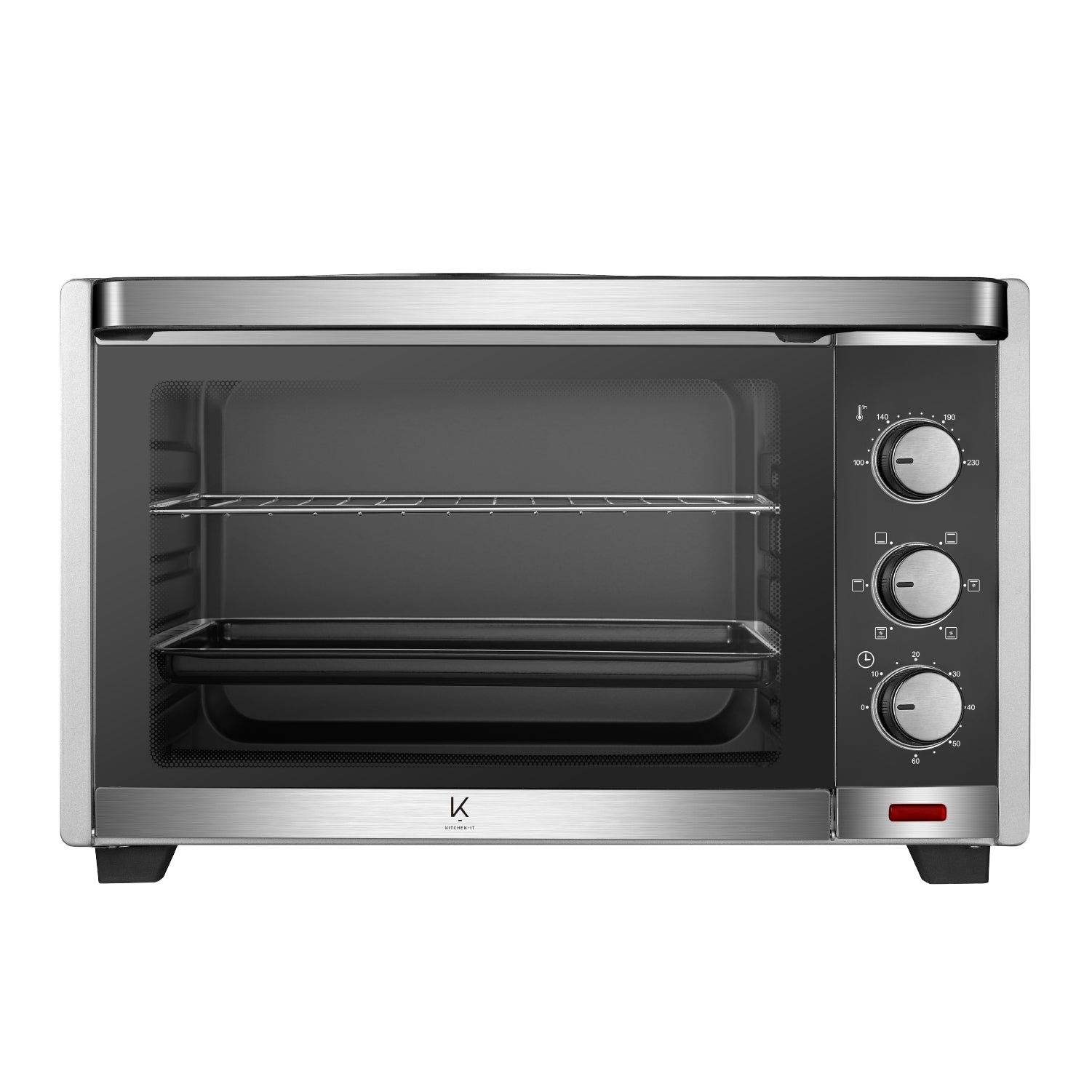 Horno Eléctrico Silver Series 45L Kitchen-It