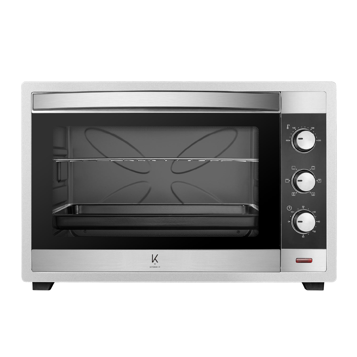 Horno Eléctrico Silver Series 60L Kitchen-It