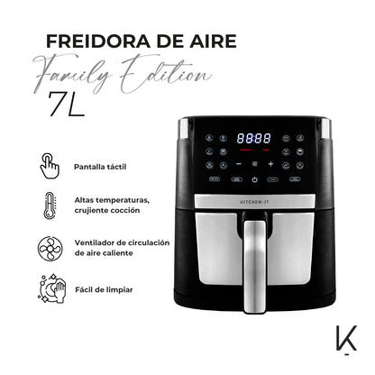 Freidora de Aire Family Edition 7L Kitchen-It