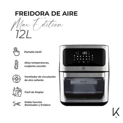 Freidora de Aire Max Edition 12L Kitchen-It