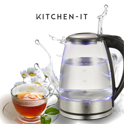 Hervidor Glass Edition 1.8L Kitchen-It