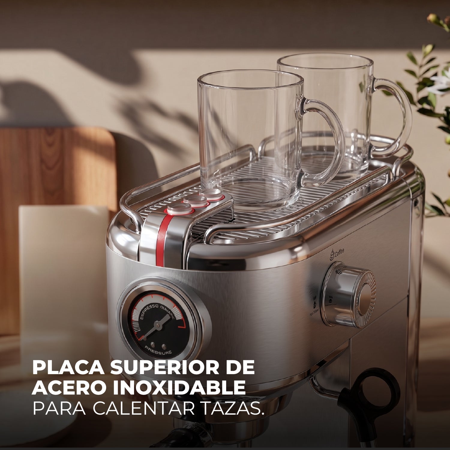 Cafetera Espresso Bari 5 en 1