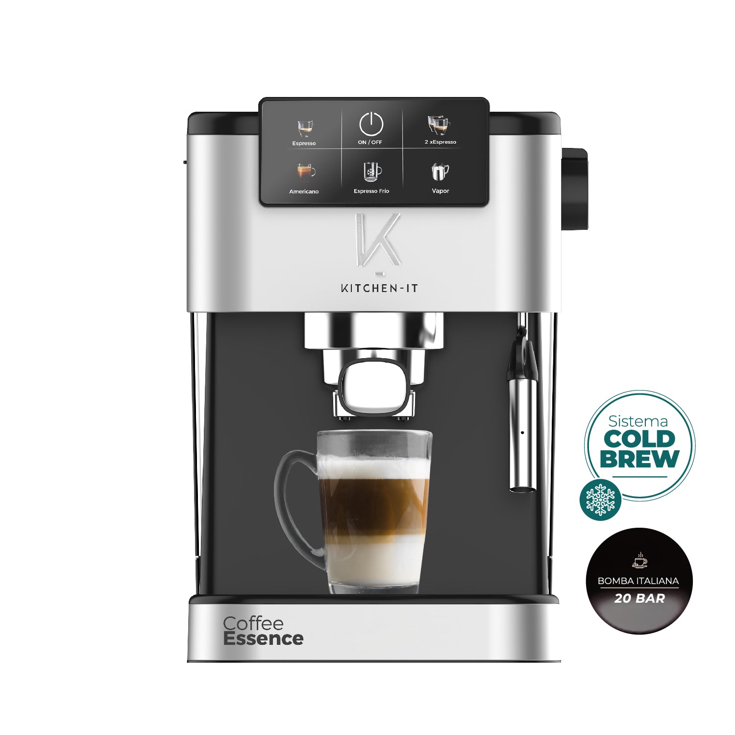 Cafetera Espresso Cool Shot 5 en 1