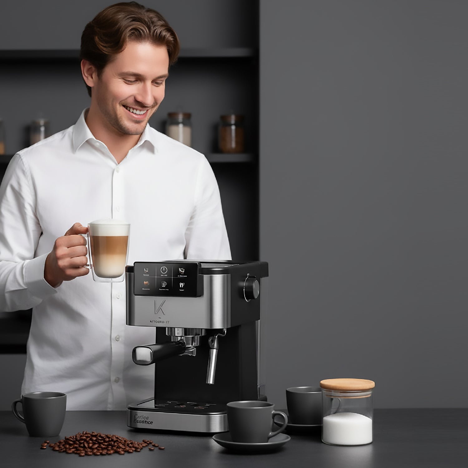 Cafetera Espresso Cool Shot 5 en 1