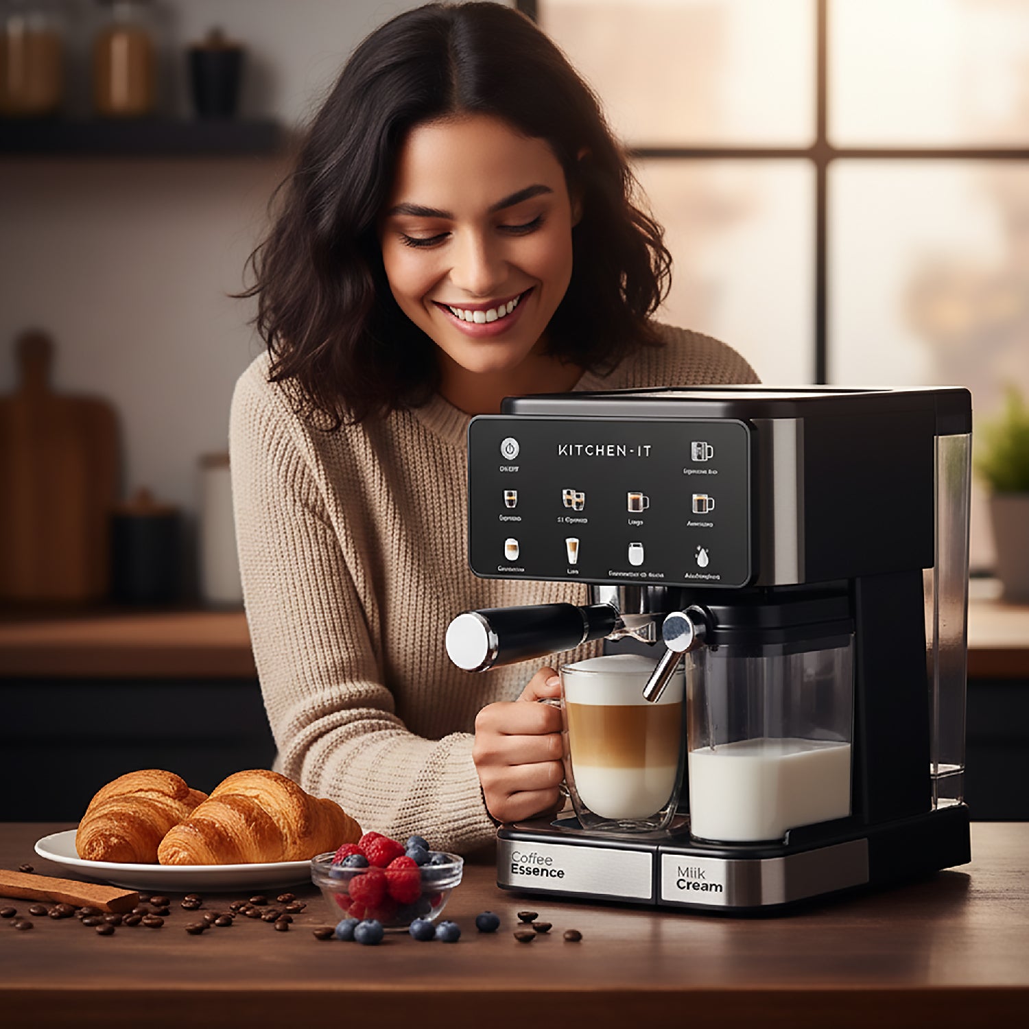 Cafetera Espresso Power Brew 9 en 1
