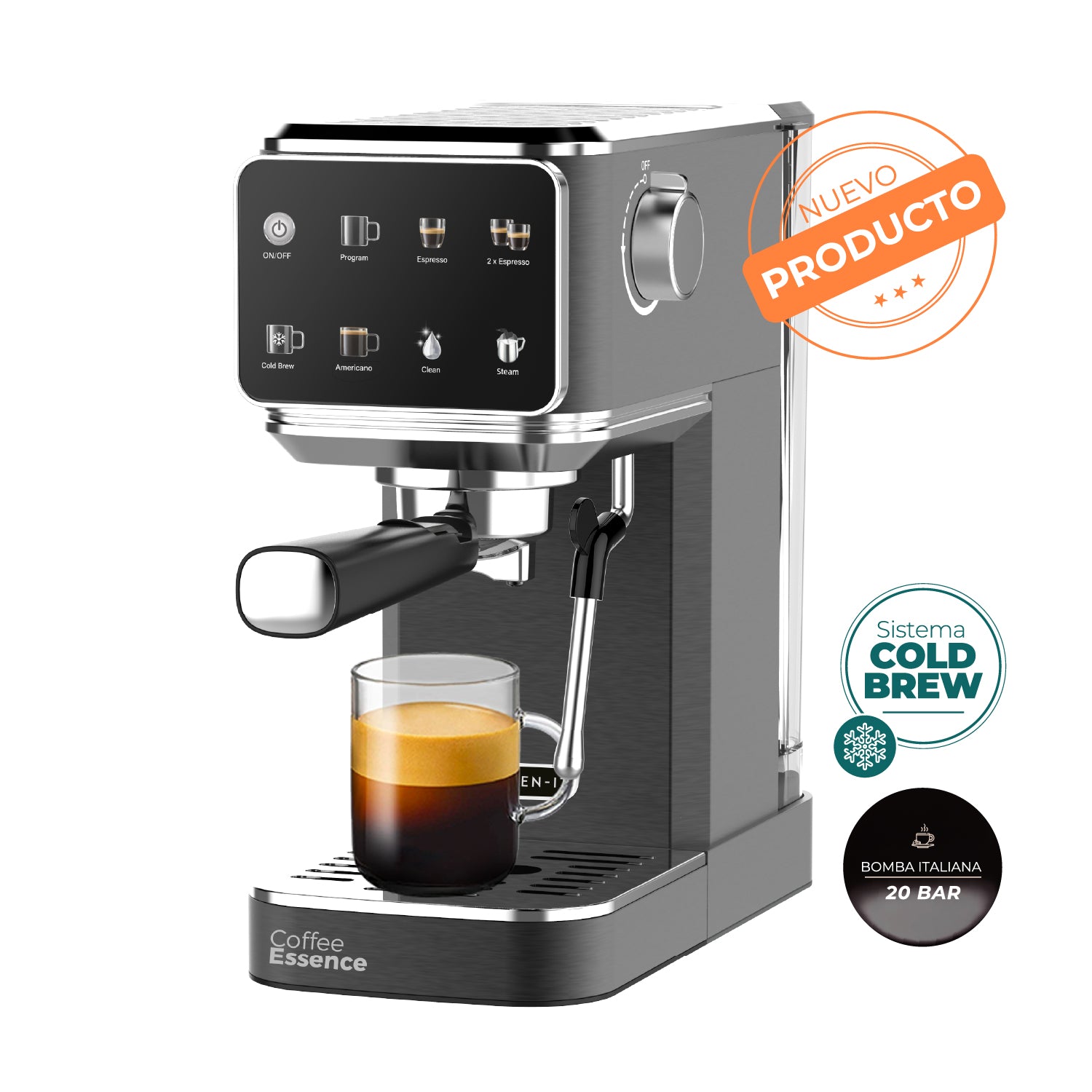 Cafetera Espresso Slim Shot 7 en 1