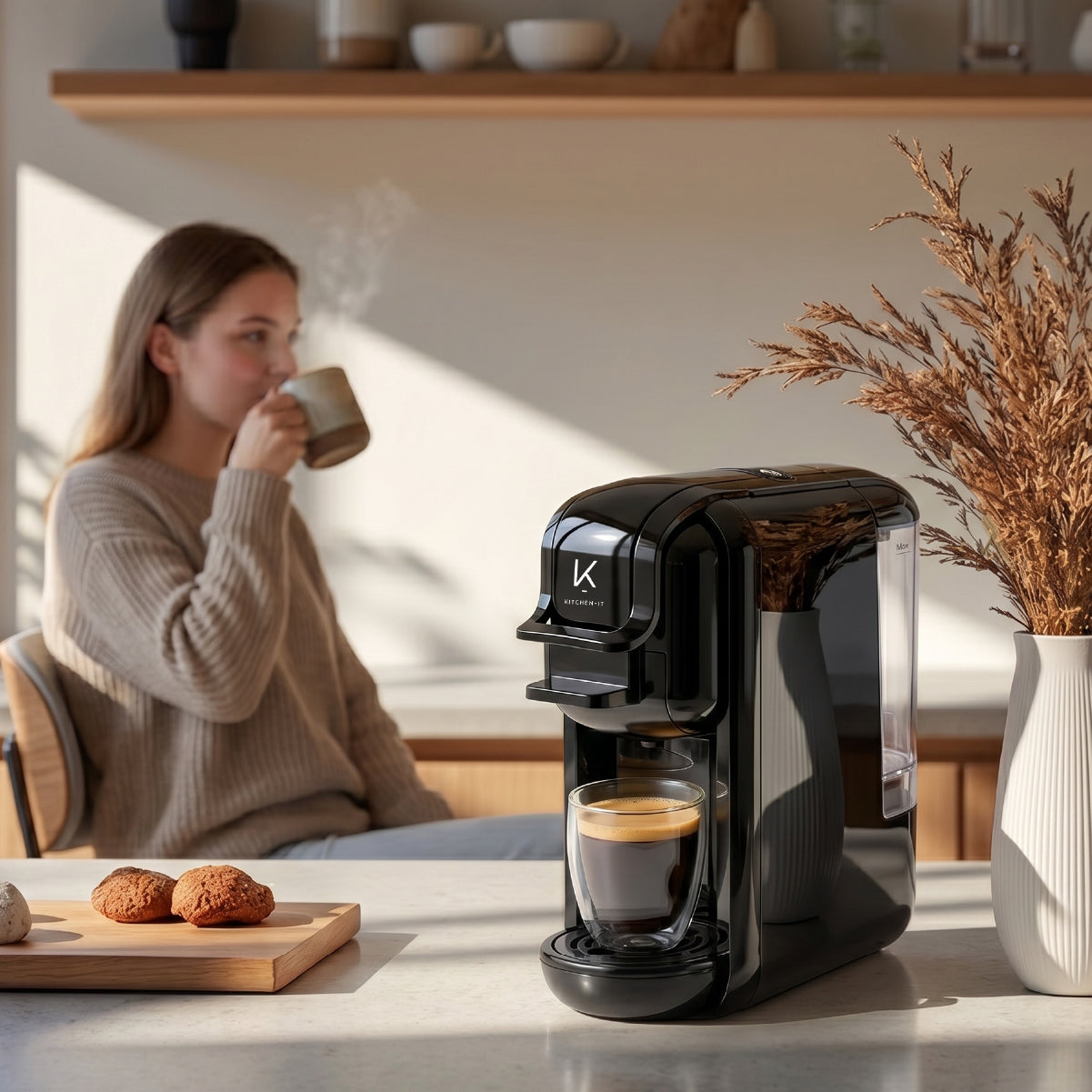 Cafetera Eléctrica Arezzo 4 en 1