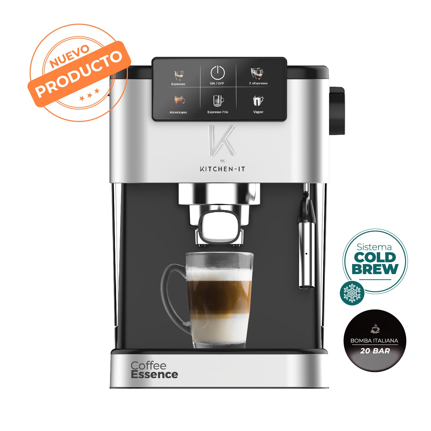 Cafetera Espresso Cool Shot 5 en 1