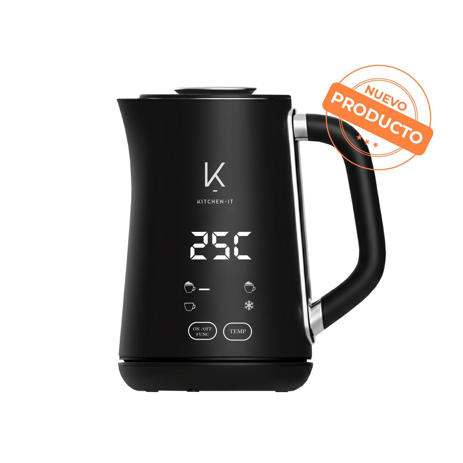 Espumador de Leche Eléctrico AeroTemp Pro 4 en 1