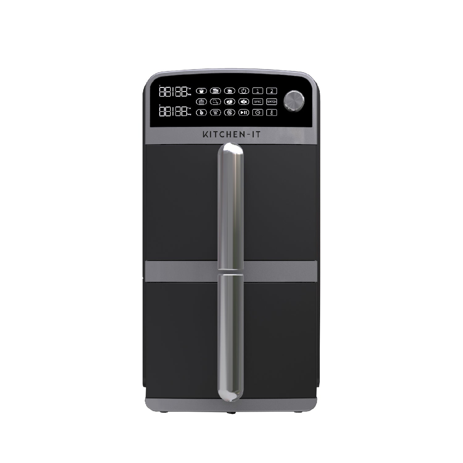 Freidora de Aire Dual Crisp XL 10L Kitchen-It
