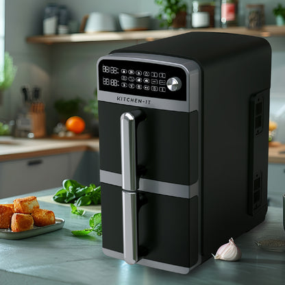 Freidora de Aire Dual Crisp XL 10L Kitchen-It