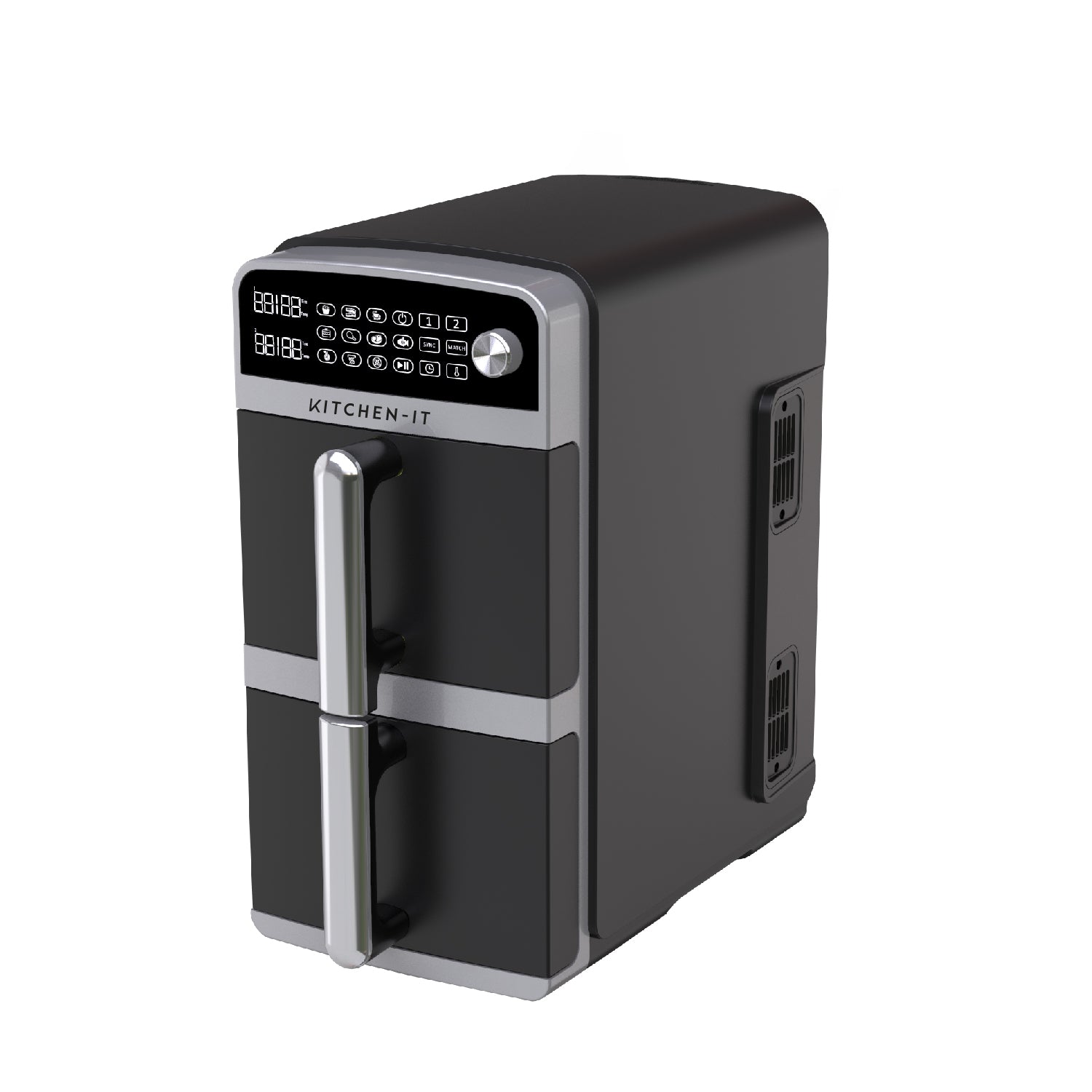 Freidora de Aire Dual Crisp XL 10L Kitchen-It