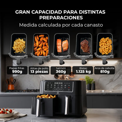 Freidora de Aire Dual Edition 9L