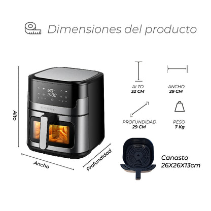 Freidora de aire Luxe Edition 8L