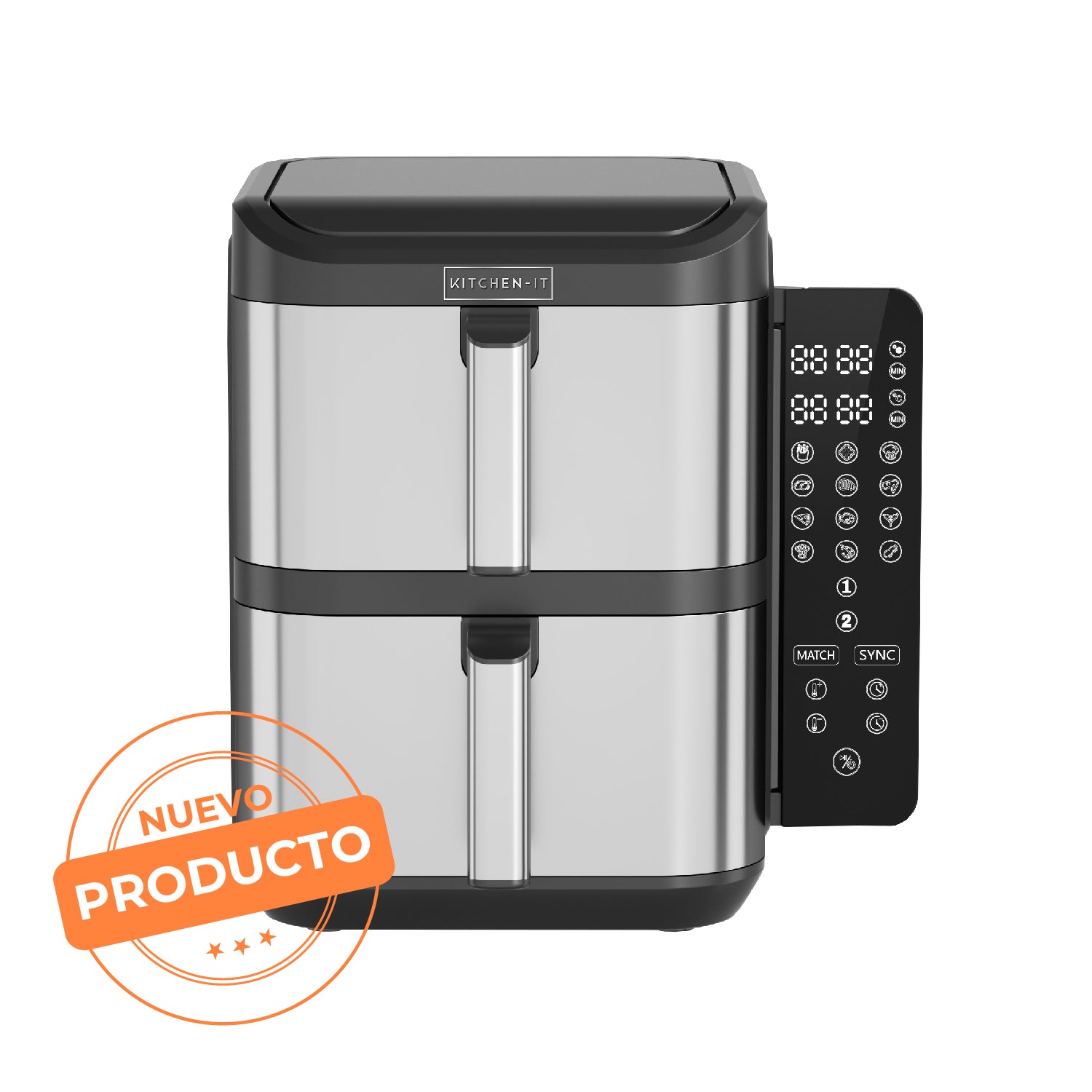 Freidora de aire Dual Crisp XL 10L